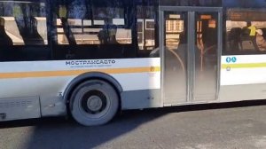 Автобус Лиаз-5292.65-03 следует по маршруту 336(Москва- Балашиха(Южный квартал))