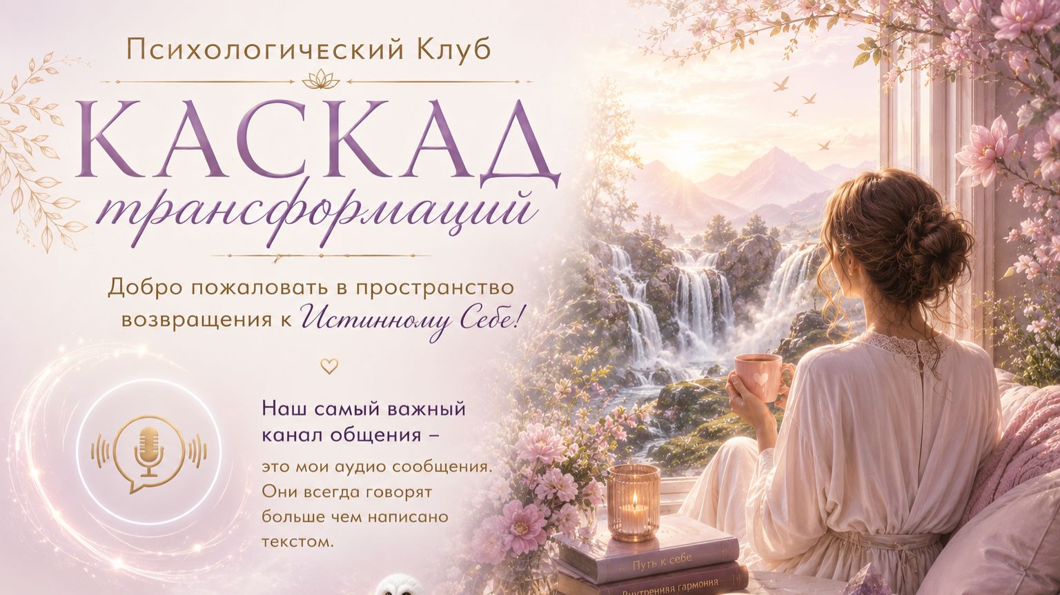 Каскад Трансформаций: Возвращение себе авторства создавать свою жизни. Все материалы 1-ой недели.