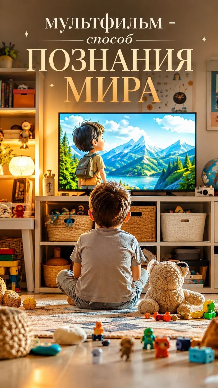 Мультик - это способ познания мира для ребёнка