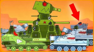 Штурмтигры против КВ-44 Мультики про танки