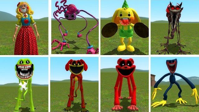 ВСЕ АТАКИ ИЗ POPPY PLAYTIME ГЛАВЫ 1–6 ОТ 3-ГО ЛИЦА — БЕЗОПАСНОГО МЕСТА НЕТ (GARRY'S MOD) смотреть онлайн