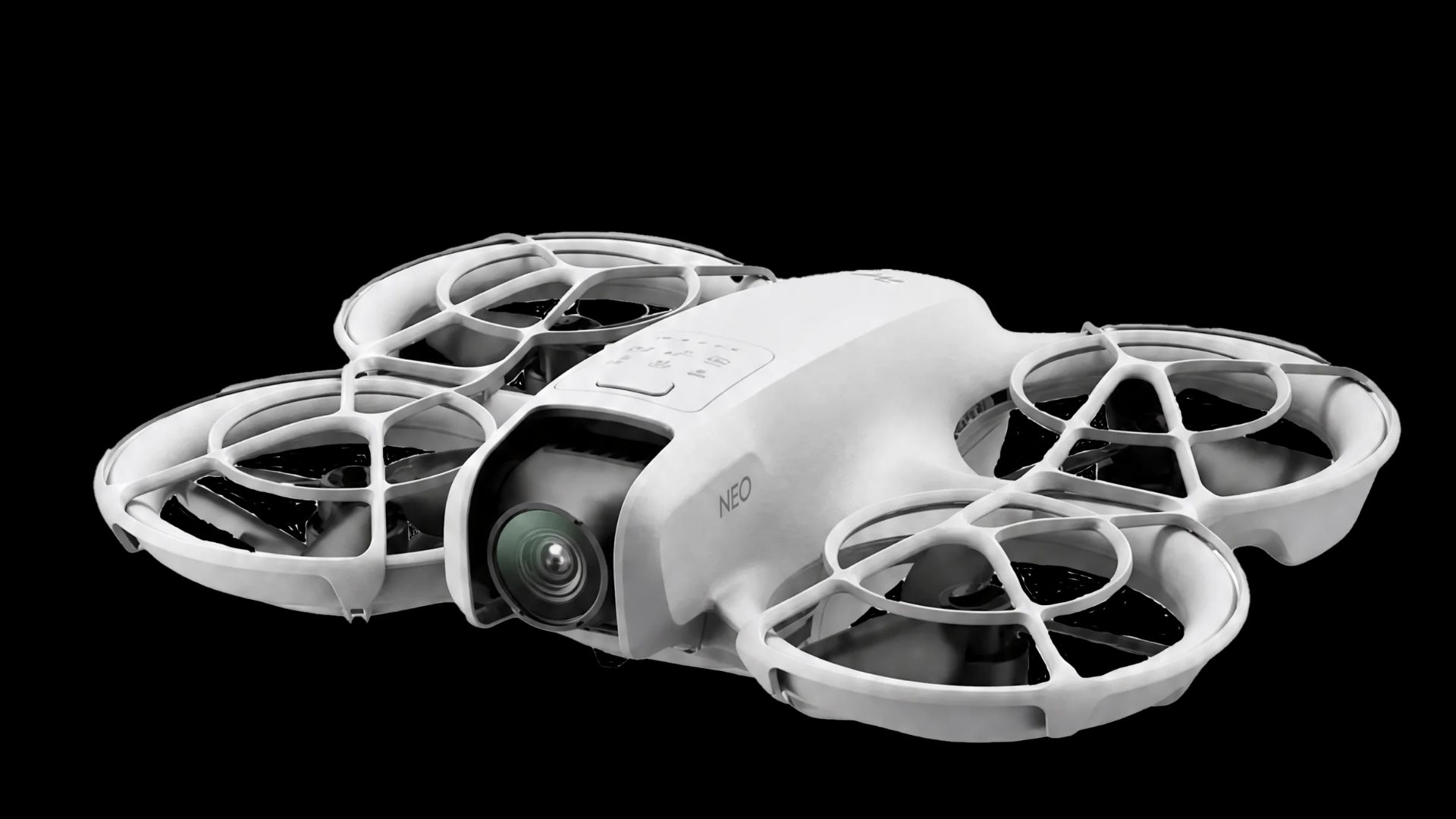 Быстрый взлёт DJI NEO  мост уже в кадре