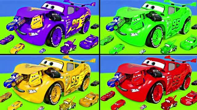 🔥 МОЛНИЯ МАККУИН ЕДОК Против COFFIN DANCE МЕМ! 🏎💀 Плитки Танца Хоррор Челлендж смотреть онлайн