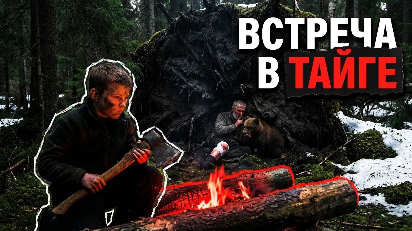 ВСТРЕЧА В ТАЙГЕ | РАССКАЗ смотреть онлайн