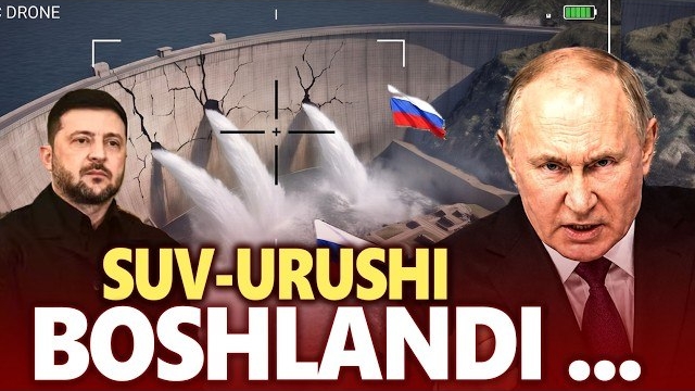 🍿 TEZKOR..SUV URUSHI BOSHLANDI..FRONTDA TO'GON YORILDI смотреть онлайн