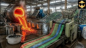 Как массово перерабатывают отходы в новые товары.