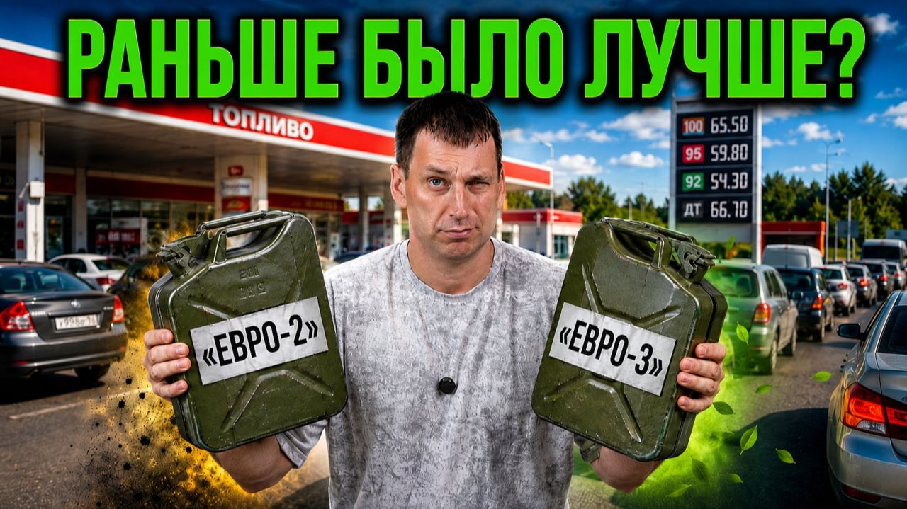 ЧТО НЕ ТАК С СОВРЕМЕННЫМ БЕНЗИНОМ?