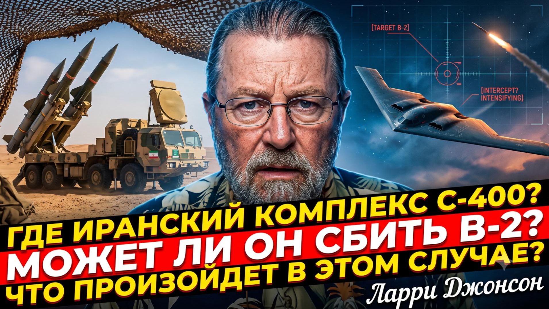 🔥Крапивник и Джонсон | Кто кого? Сможет ли иранский С-400 сбить американский B-2 "Стелс" смотреть онлайн