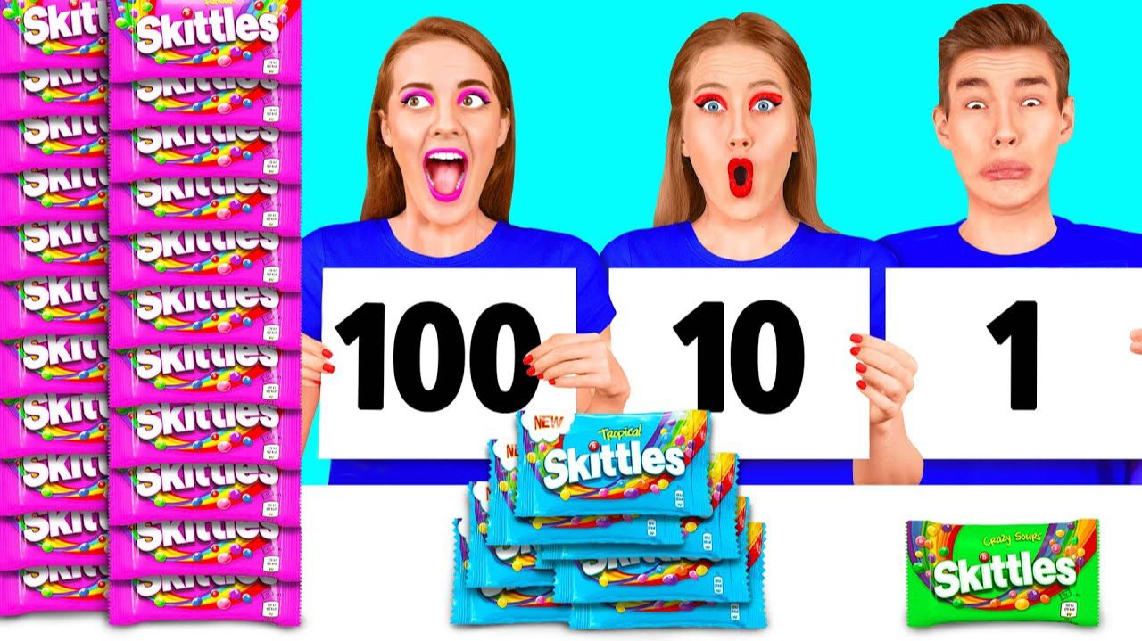 100 Слоев Еды Челлендж # Умные Гаджеты или Лайфхаки смотреть онлайн