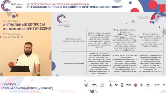 ОКС и его осложнения - тактика неотложной помощи Сологуб И.А. смотреть онлайн