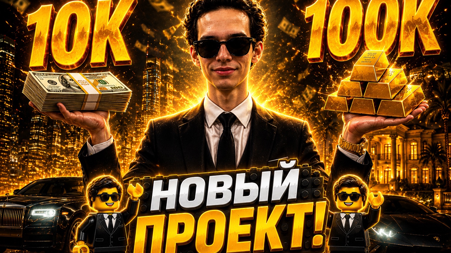 Новый проект! Пытаюсь заработать 100.000 руб на перепродаже лего 🔥👀 смотреть онлайн