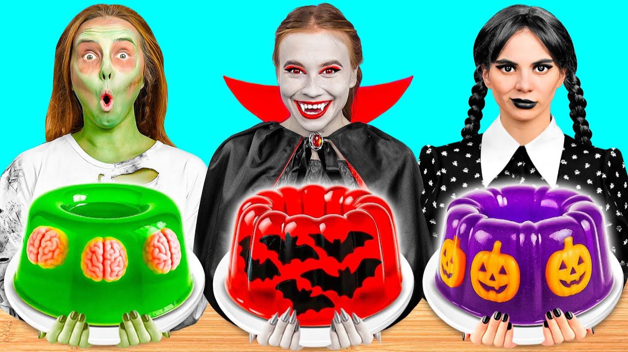 Кулинарный Челлендж# Уэнсдей vs Вампир vs Зомби смотреть онлайн