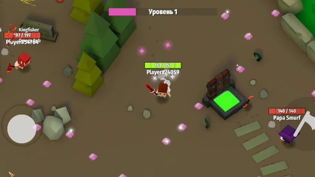 Играю в Axes.io . смотреть онлайн