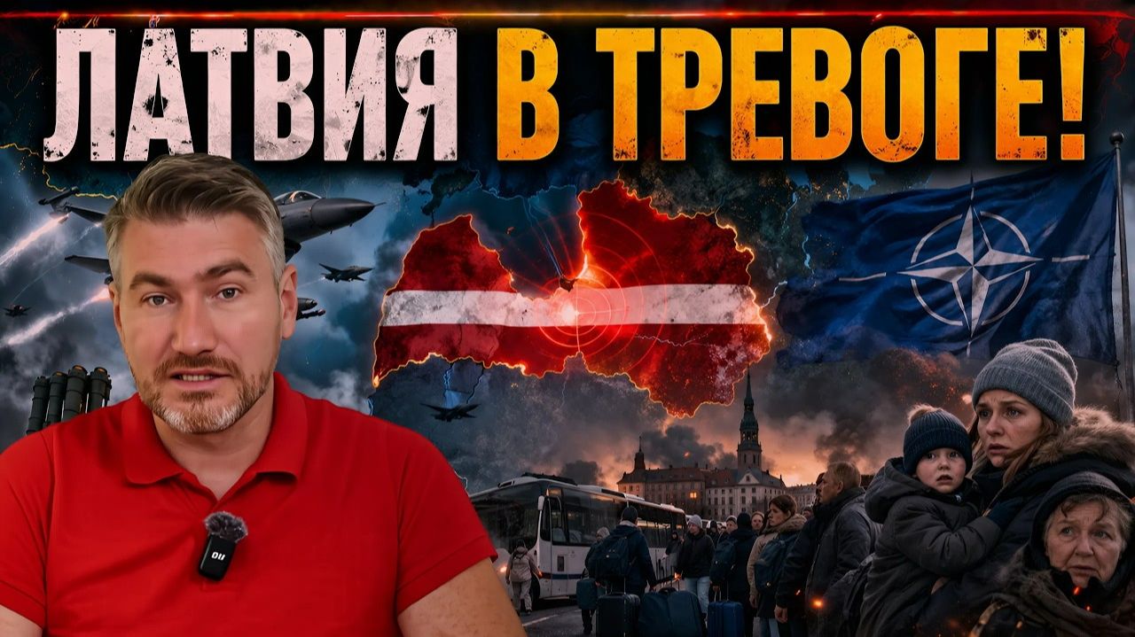 Срочно! Латвия под ударом: в небо подняты истребители НАТО | Егор Мисливец смотреть онлайн