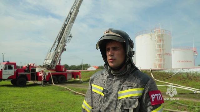 Андрей Борисов об учениях на нефтебазе в Благовещенске