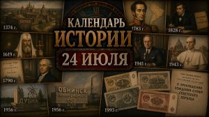 КАЛЕНДАРЬ ИСТОРИИ 24 ИЮЛЯ