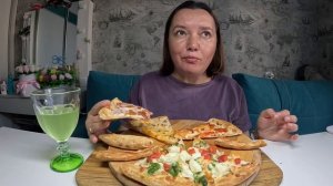 Мукбанг/ Пицца