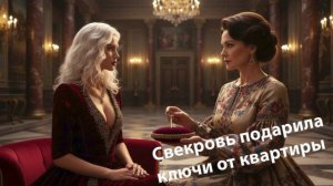 Свекровь подарила ключи от квартиры