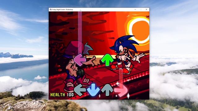 Прохожу Friday Night Funkin vs Sonic Rewrite V2 смотреть онлайн