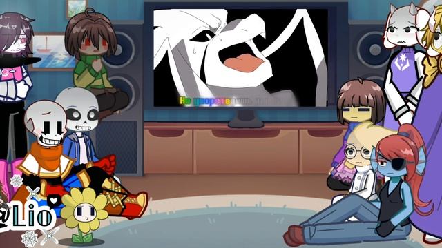 •Реакция Undertale на песню 