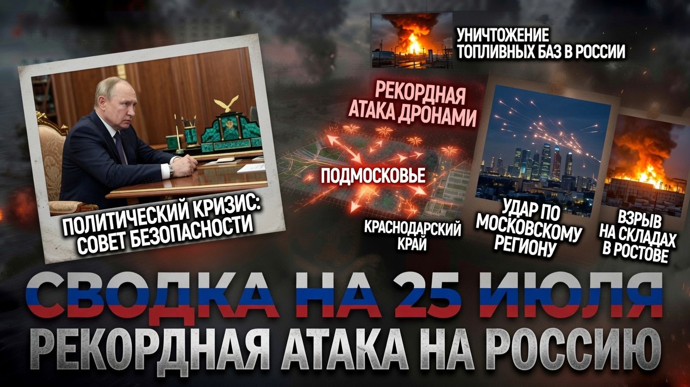 СВОДКА БОЕВЫХ ДЕЙСТВИЙ НА 25 ИЮЛЯ, КАРТА СВО СЕГОДНЯ, НОВОСТИ , СВО НА УКРАИНЕ 2026 ЮРИЙ ПОДОЛЯКА смотреть онлайн