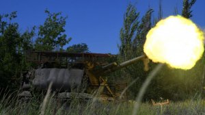 «Мста-С» разнесла позицию ВСУ. Лучшее видео из зоны СВО