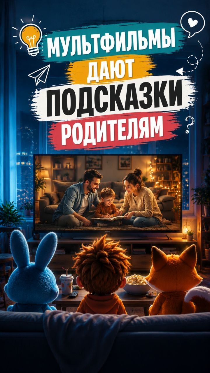 Мультфильмы дают подсказки родителям