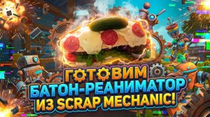 ГОТОВИМ БАТОН РЕАНИМАТОР ИЗ СКРАП МЕХАНИК В РЕАЛЬНОЙ ЖИЗНИ!!!