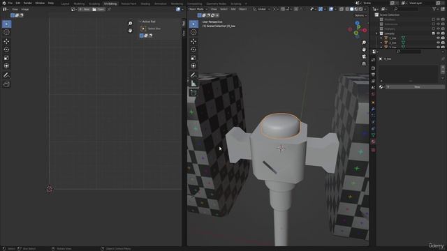Learn Stylized Game Art Creation Stylized Hammer 18. UV Unwrapping Hammer смотреть онлайн