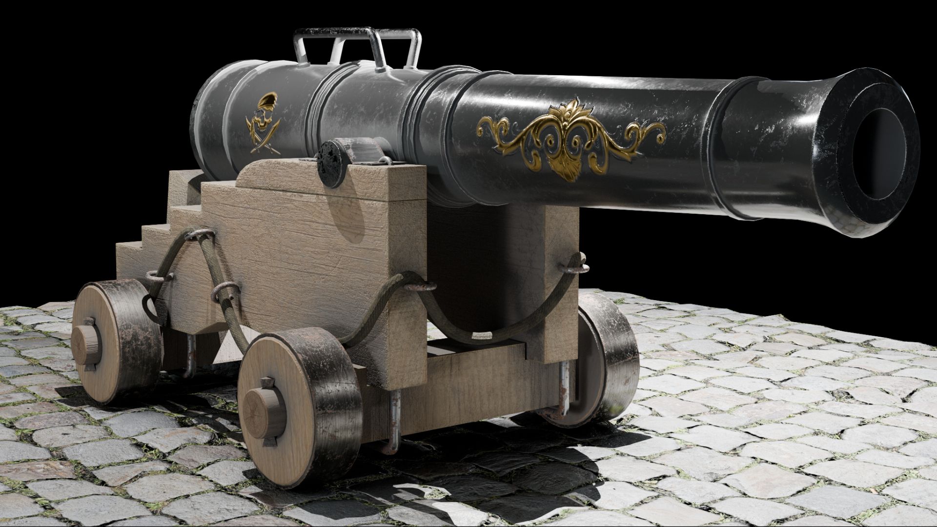 Как моделировать в Blender. Корабельная пушка Ч-3 смотреть онлайн