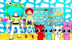 МАЛЫШИ СПРУНКИ ИГРАЮТ С БАЗЗОМ И ДЖЕССИ ИЗ ИСТОРИИ ИГРУШЕК 5 В ТЮРЬМЕ ROBLOX