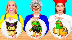 Кулинарный Челлендж# Я против Бабушки # Творческие Кулинарные Идеи