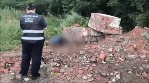 Трагедия в промзоне: 13-летний школьник погиб под обломками стены