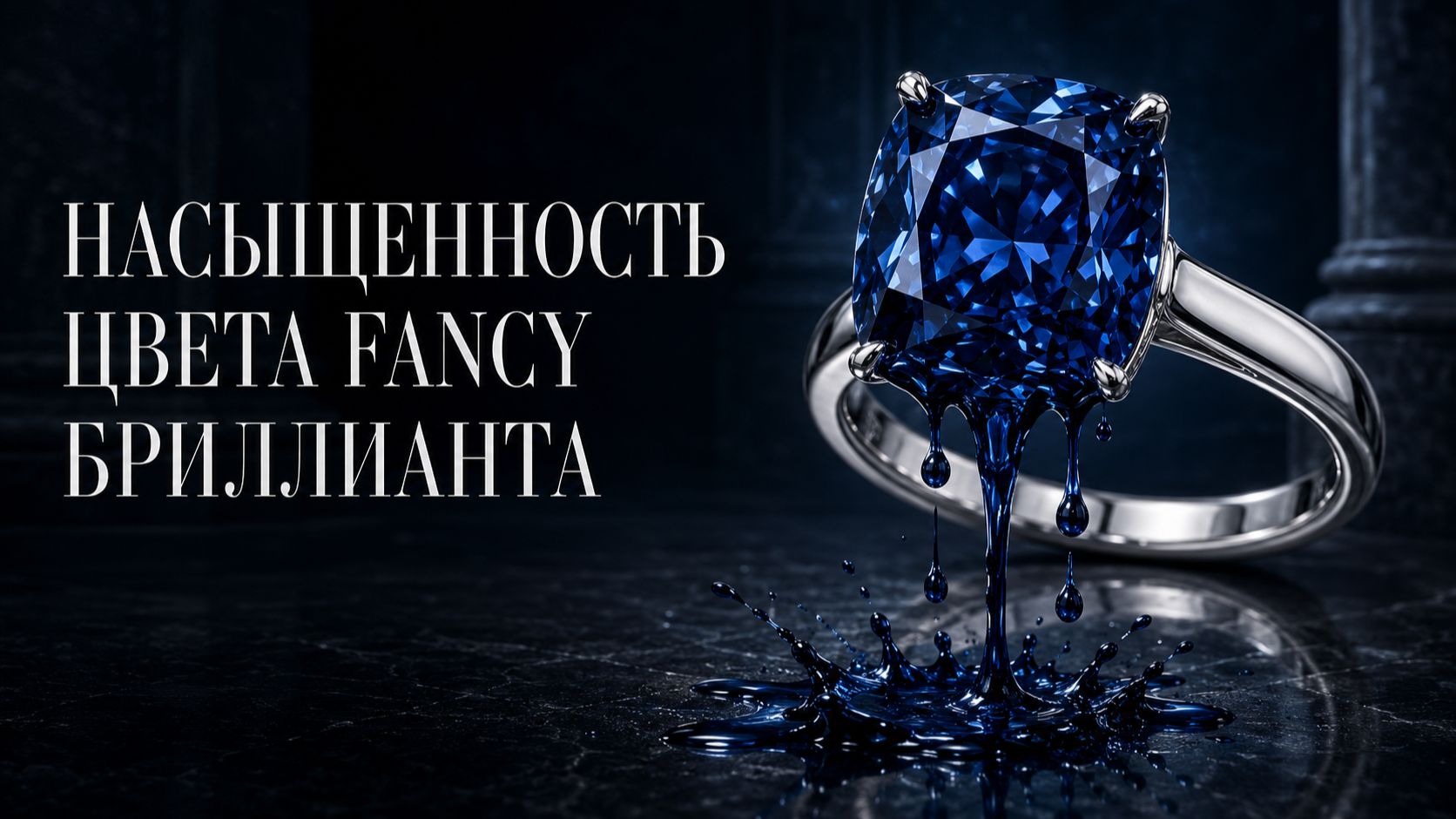 Насыщенность цвета бриллианта Fancy