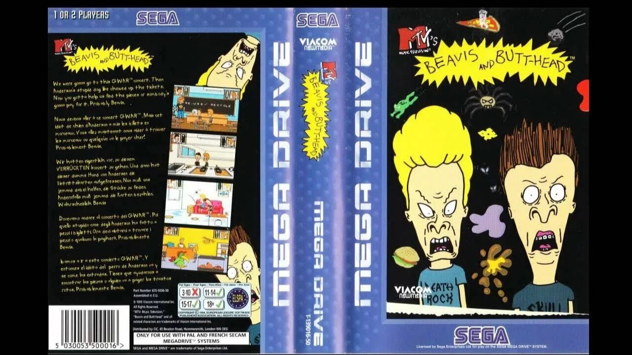 Beavis and Butthead (Genesis) смотреть онлайн
