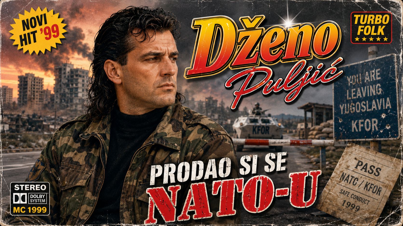 Dženo Puljić - Prodao si se NATO-u | Yugoslavian Turbo-Folk Songs (Music Album) смотреть онлайн