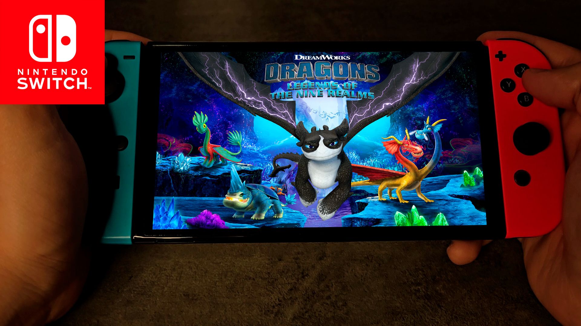 DreamWorks Dragons - Legends of The Nine Realms Nintendo Switch Oled смотреть онлайн