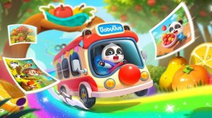 «Школьный автобус малышки панды» Игры для детей.