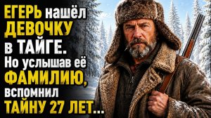 ЕГЕРЬ спас замерзающую ДЕВОЧКУ в ТАЙГЕ. Но услышав её ФАМИЛИЮ, ОНЕМЕЛ...| Жизненные истории