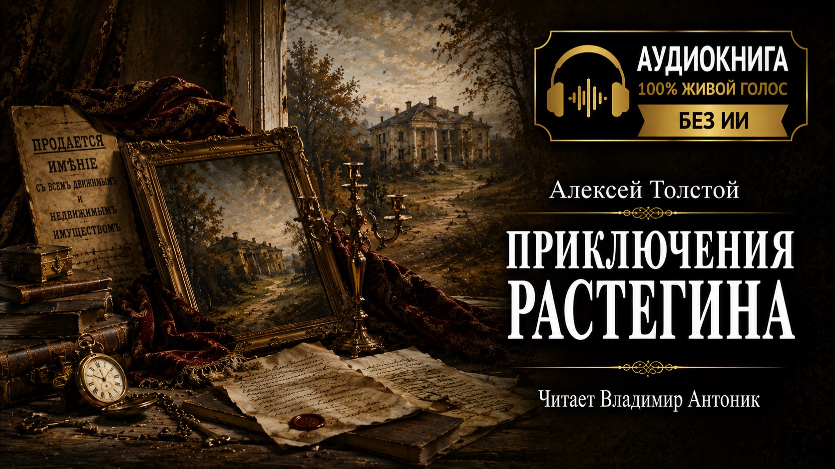 "Приключение Растёгина". А.Н.Толстой. Читает Владимир Антоник. Аудиокнига смотреть онлайн