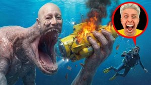 СРОЧНО! WE SWAM TOO FAR напал на мою подлодку в Реальной Жизни !