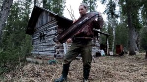 ПОХОД 100КМ ЗА 6 ДНЕЙ ПО ТАЙГЕ. ДИКОЕ ОЗЕРО И ТАЁЖНЫЕ ИЗБЫ.