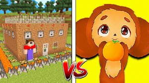 ЧЕБУРАШКА ПРОТИВ САМЫЙ ЗАЩИЩЕННЫЙ ДОМ В МАЙНКРАФТ | Нубик Пэнн Minecraft