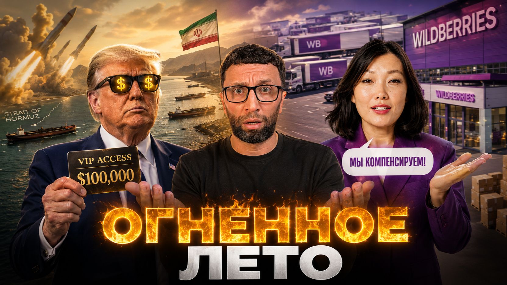 КОНЕЦ МАЛОГО БИЗНЕСА: WB кидает селлеров. Трамп продаёт инсайды и стрельба за бензин смотреть онлайн