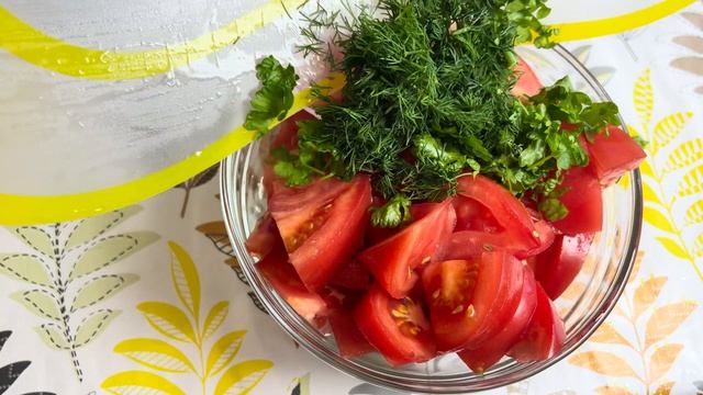 Маринованные помидоры с луком! Лучшая закуска к шашлыку! смотреть онлайн