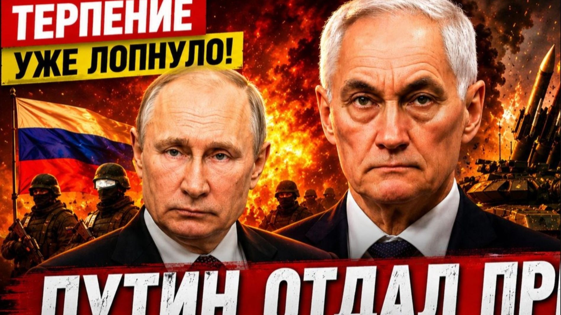 Срочно! От слов Путина ЗАМЕРЛА ВСЯ СТРАНА! Вот, что решил президент.по Украине