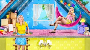 Строим секретную комнату на чердаке. Приключения для детей. Весёлые челленджи