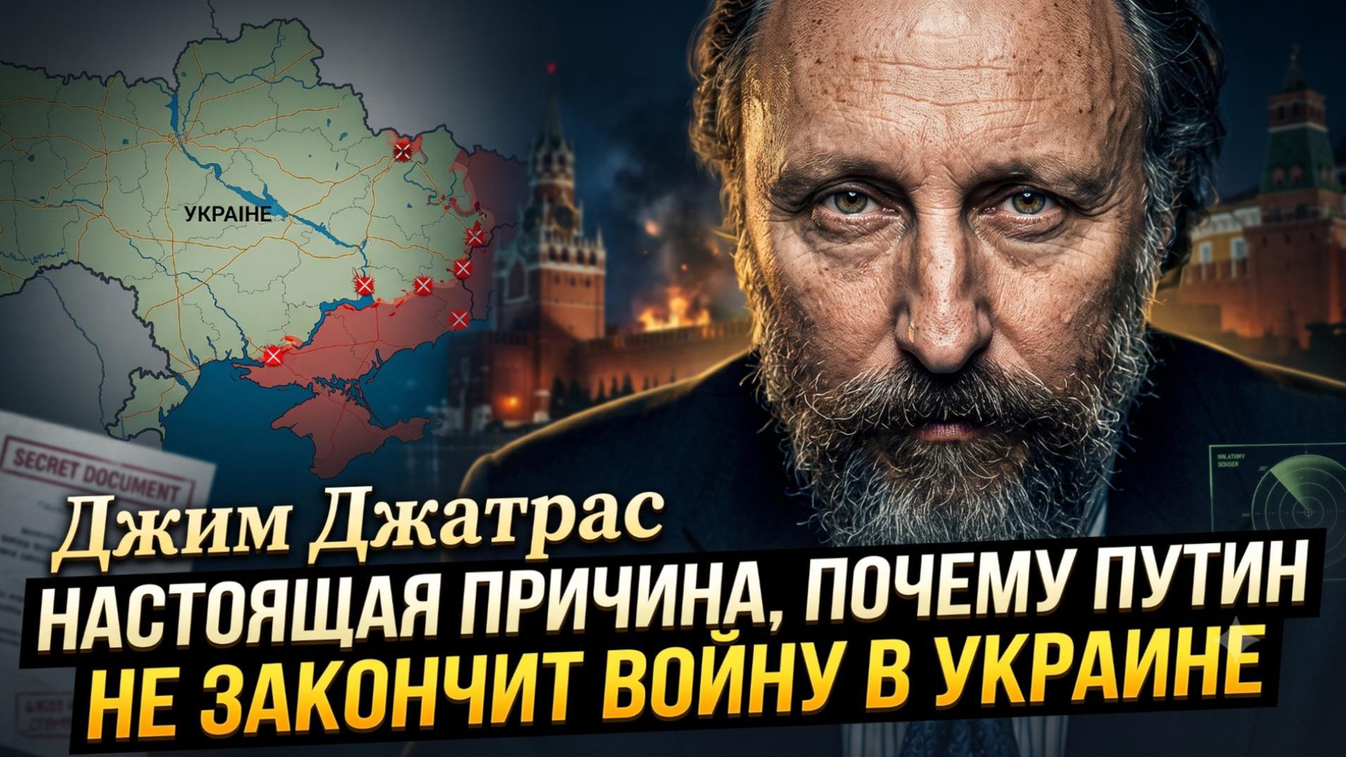 🎯 Джим Ятрас | Секрет Путина раскрыт: Истинная причина, почему война не закончится смотреть онлайн
