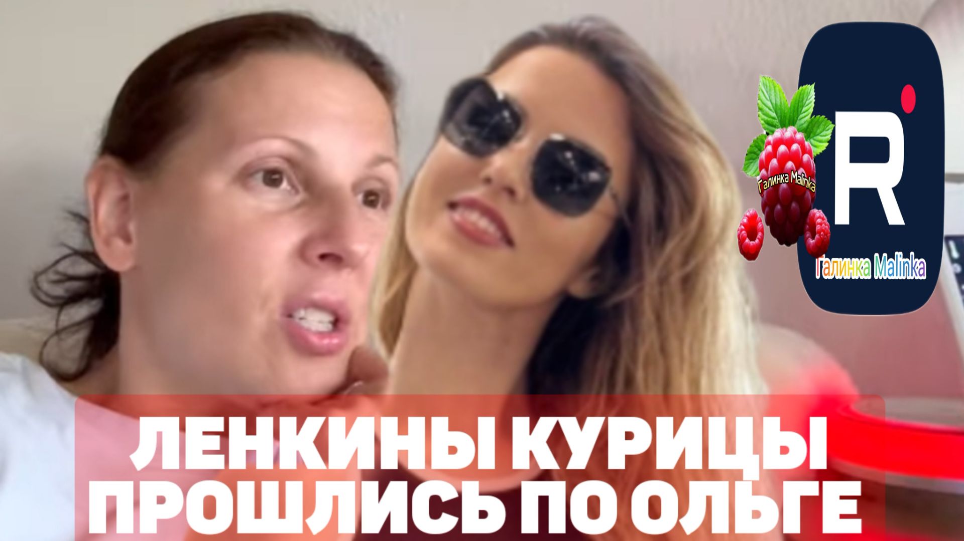 Ленкины курицы прошлись по Ольге /Big Big Family in the USA /Обзор смотреть онлайн