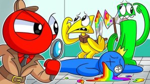 ПРЕСТУПЛЕНИЕ И НАКАЗАНИЕ! | Rainbow Friends 2 — Анимации на русском